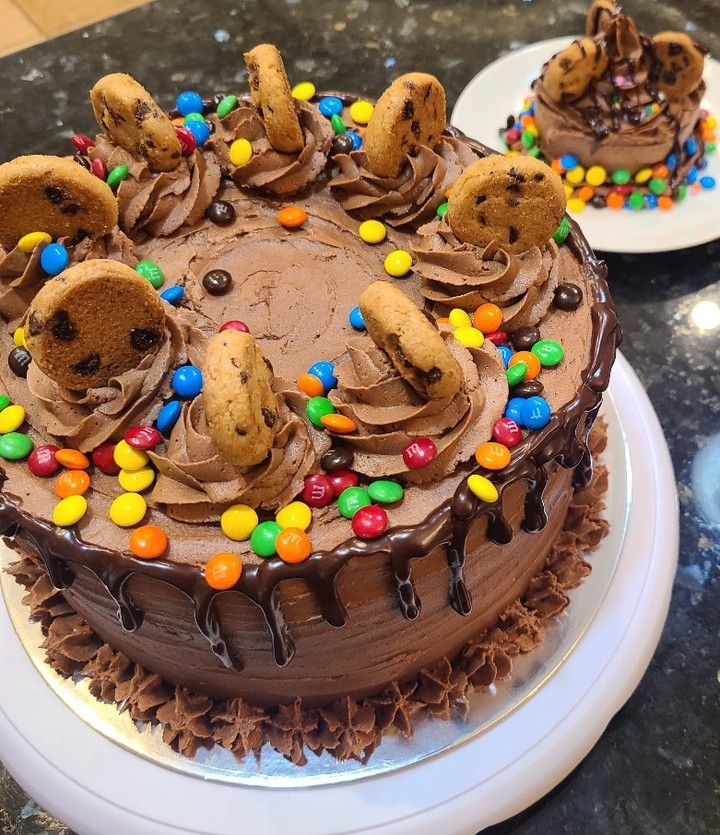 Cookie M&M Cake